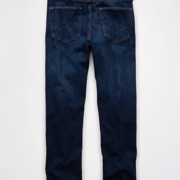 AE Men's AirFlex+ Original Straight Jean 38 x 32 NWT Dark Indigo - Picture 2 of 5